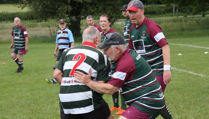 Image of Guildfordians RFC (GRFC) Walking Rugby team located on Stoke Park Guildford - Respect